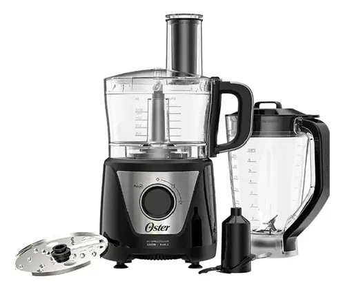 Multiprocessador De Alimentos Oster Black 4 Em 1