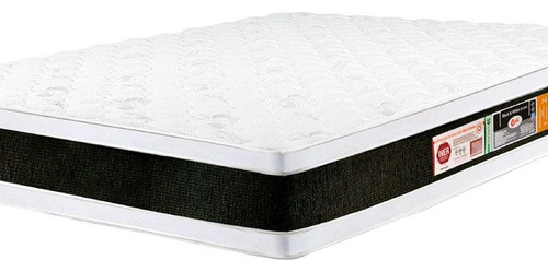 Colchão Castor D45 Black White Air Double Face Queen 158