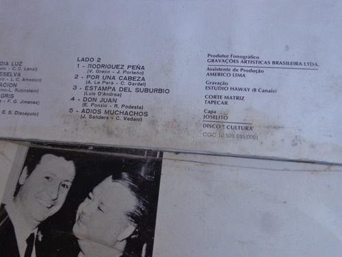4 Lps De Tango- Usados, Frete (Usado)