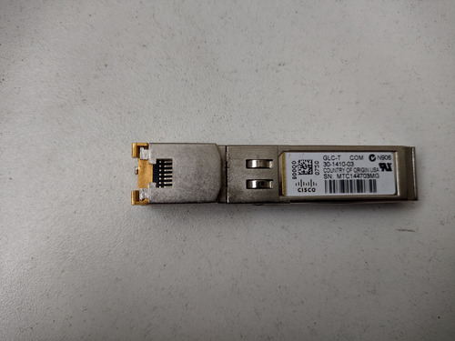 Gbic Cisco Sfp Rj45 Glc-te = 1000 Base-t (Usado)