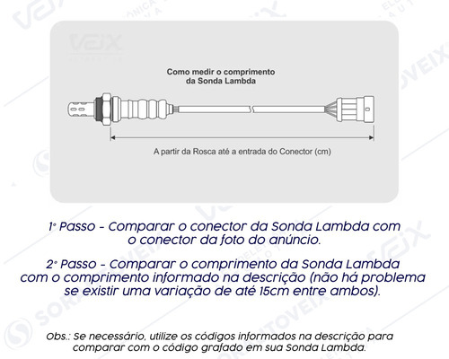 Sonda Lambda Sensor Oxigenio Ford Ka 2015/2017-e3b59g444aa