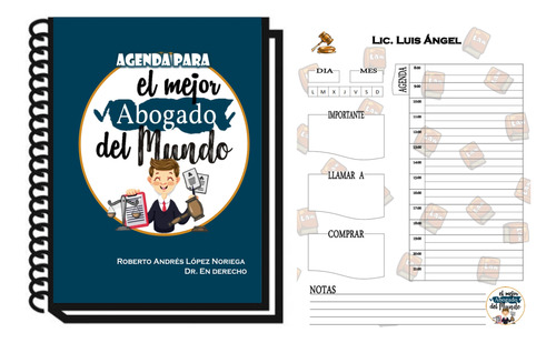 Agenda Abogado Personalizable