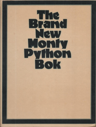 The Brand New Monty Python Bok - Livro - Em Inglês