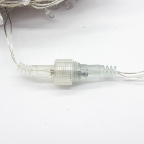 Imagen 6 de 7 de Series Navideña 500 Luces Led Ambar Vintage 50 Metros Fija