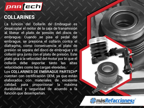 Collarin Hidráulico Sentra L4 1.6l Turbo Std 17-19 Partech