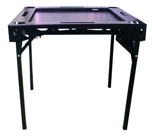 Mesa De Dominó Negra Tope Negro