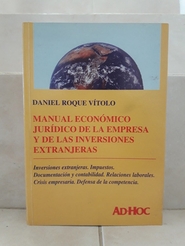 Manual Económico Jurídico Empresa Inversiones Extranj Vítolo