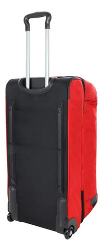 Maleta Duffle Ful Negro Bolsa De Viaje Ruedas De 30 Pulgadas