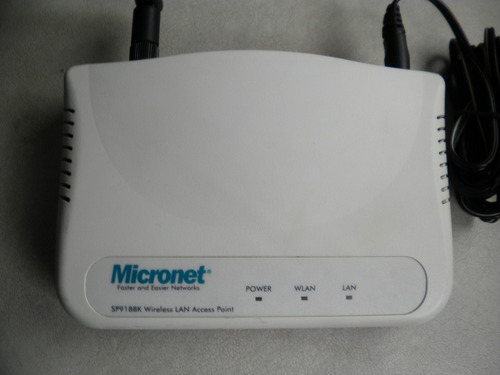 Access Point Micronet Sp918bk , Wireless Lan