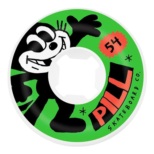 Ruedas Skate 54mm Pill Lucky Cat | | 101a | Laminates