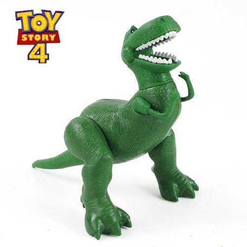 Disney Toy Story 4 Rex, El Dinosaurio Verde, 22 Cm, Pvc, Acc