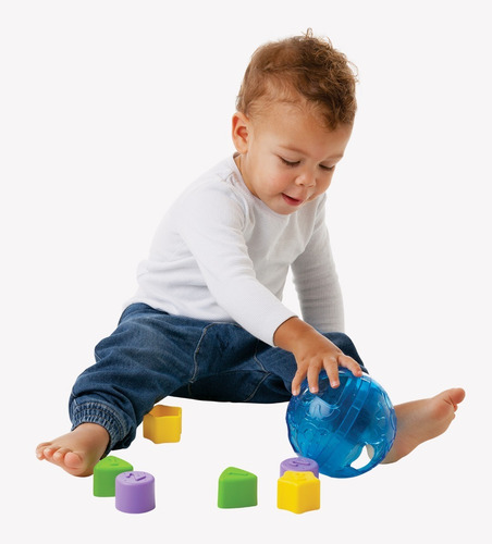 Pelota Encastre Roll And Sort Ball Bebe Playgro Educando Ful