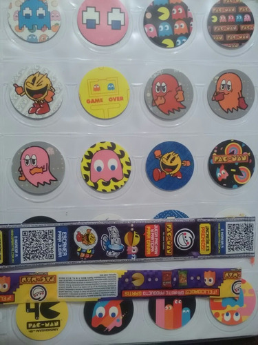 Coleccion Completa Tazos Pac-man - Coleccion De 160 Tazos