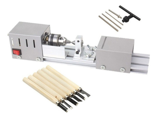 Para Para Mini Torno De Contas Máquina Para Madeira Dc24v