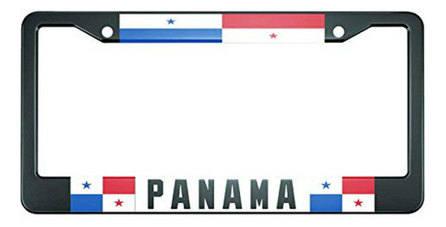 Hosnye Write Panamá Marco De Matrícula De La Bandera De Pana