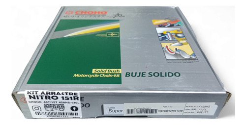 Kit Arrastre Nitro 151r 46t/15t 428hs-130l Choho