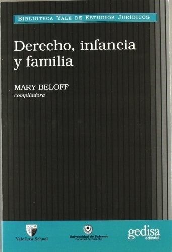 Derecho Infancia Y Familia - Beloff, Mary, de Beloff, Mary. Editorial Gedisa en español