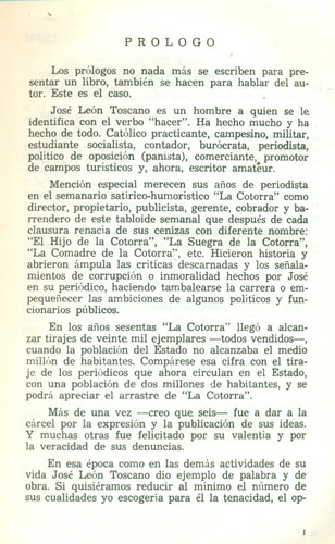 La Cotorra - José León Toscano - Autoayuda - Librejo (Usado)