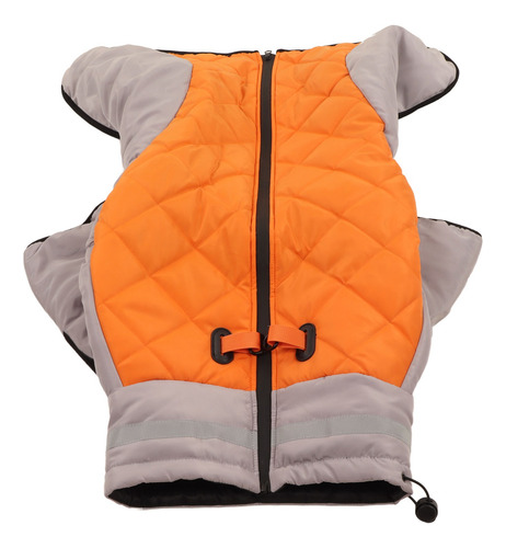 Chaleco De Cuello Alto Reflectante Para Perros, Cálido, Que