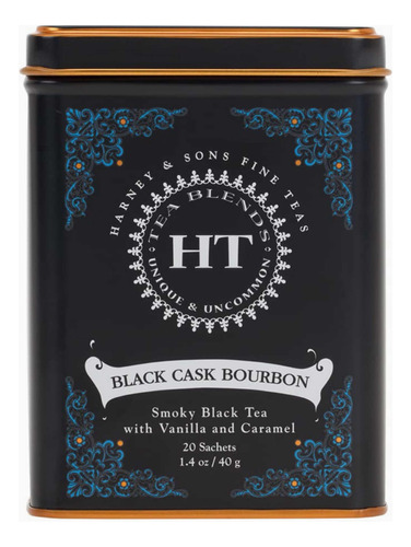 Harney&sons Ht Black Cask Bourbon Te Con Caramelo Y Vainilla