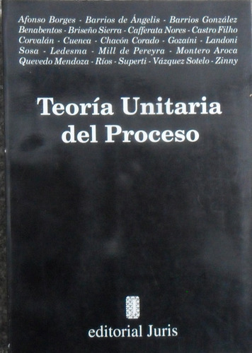 Teoría Unitaria Del Proceso. A. Borges Y Otros.