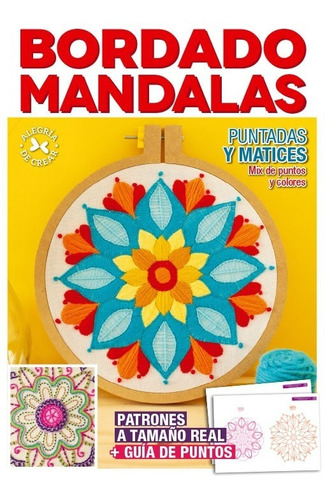 Revista Bordado Mandalas Puntadas Y Matices-arcadia Edic.