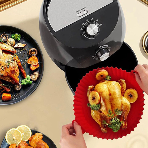 Forro antiadherente de silicona para freidora Air Fryer
