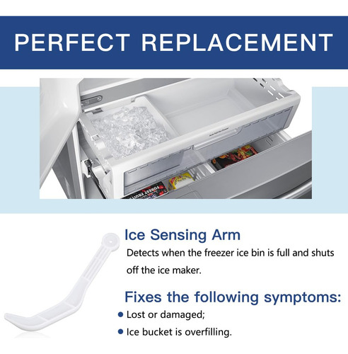 2pcs Da61-05435a Refrigerador GuĂa Completa De Hielo De Hiel