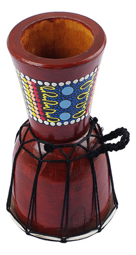 Tambor Africano Bongo Congo Djembe De 5 Pulgadas Madera