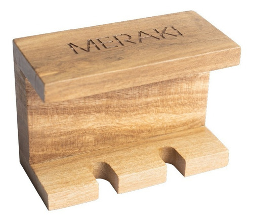 Porta Cepillos De Dientes Meraki Holder Pared Madera