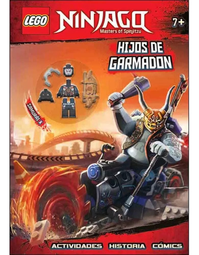 Libro Lego Ninjago Hijo De Garmadon Con Minifigura Lego