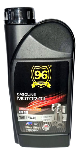 Aceite Sae 15w40 Api Sn Mineral Marca 96 Justin Jarell