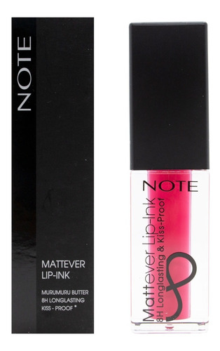 Note Mattever Lip-ink Maquillaje Labial Mate Cremoso Vegano