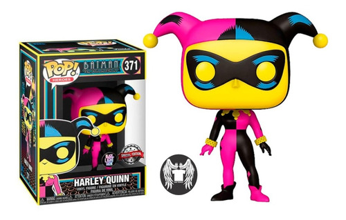 Funko Pop! - Harley Quinn Black Light Special Edition #371