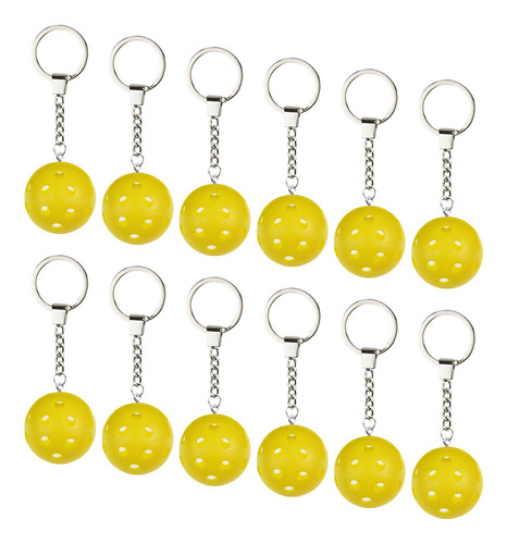 2 X 12x Llavero De Pickleball, Llavero Colgante Para