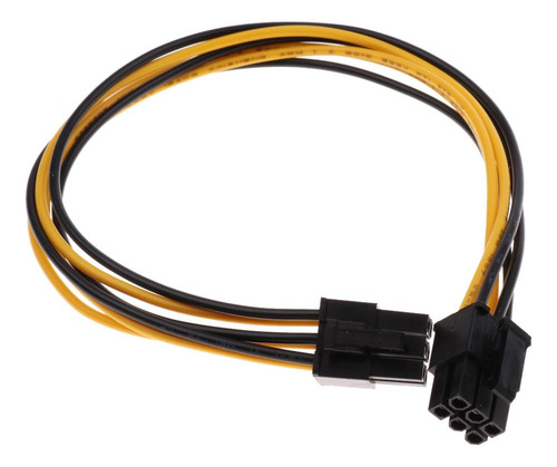 Cable De Extensión De Alimentación Pci E De 6 Pines Macho