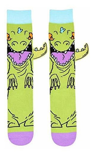 Calcetines Para Hombre Con Cola Embelle Hyp Rugrats Reptar Calcetines Para Hombre Con Cola Embelle Hyp Rugrats Reptar