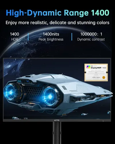 Monitor Gamer Ktc M27t6 27'' 2k 180hz Mini Led Branco | MercadoLivre