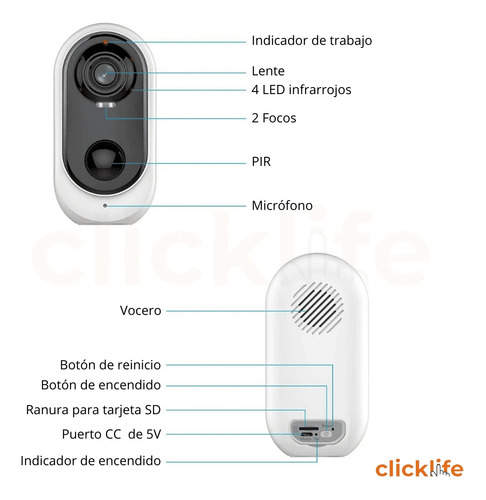 Monitor Para Bebe Camara Inalambrica Con Flexible Wifi