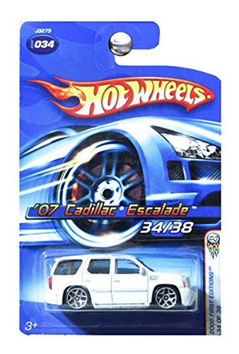 Carro De Juguete Escala 1:64 Cadillac/ Blanco, Marca Pyle