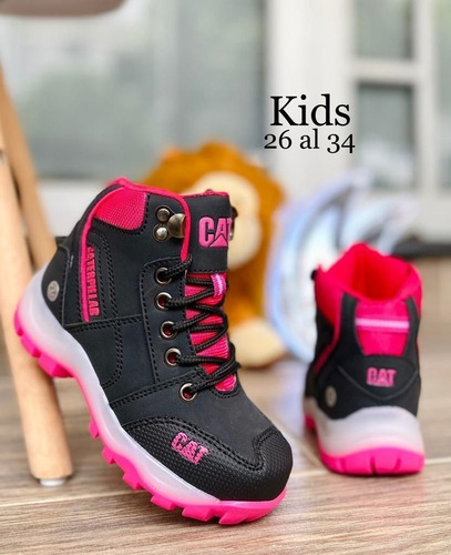 Hermosas Botas Para Niñas Y Niños Estilo Cat/ 21 Al 33