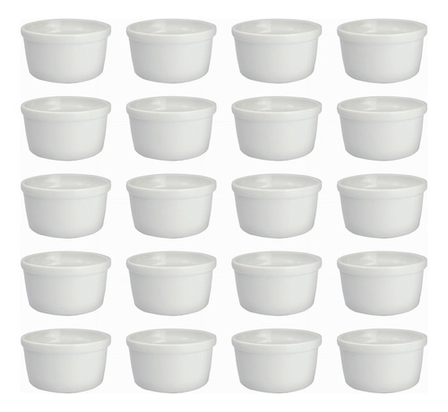 Combuca De Porcelana 48un Para Vinagrete Grãos Molhos Oferta