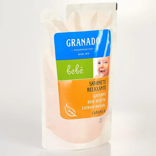 Sabonete Líquido Bebê Camomila Refil 250ml Granado