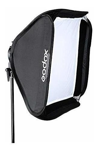 Difusores Godox 80x80cm Softbox Kit De Bolsa Para Flash De E