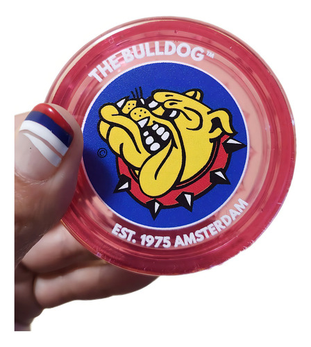 Grinder Bulldog Amsterdam Rosado Plastico Femenino