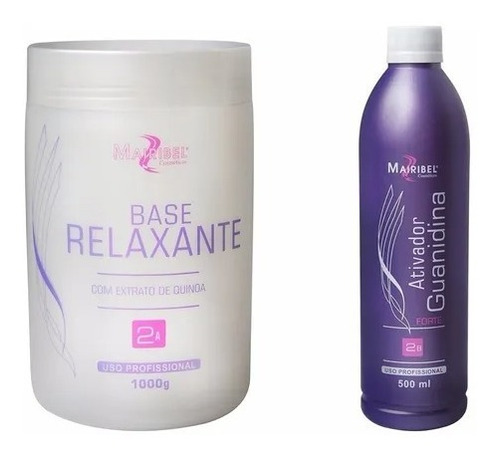 Combo 1 Base Relaxante E 1 Ativador De Guanidina Mairibel