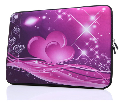 Funda Protectora Acolchada Para Notebooks 15.6  Violeta