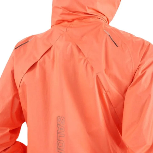Chamarra Running Salomon Bonatti Wp Naranja Mujer Lc2129300
