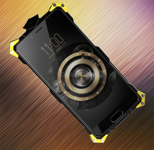 Imagen 4 de 5 de Case Huawei P10 Metal Con Pernos Atornillables Funda Huawei