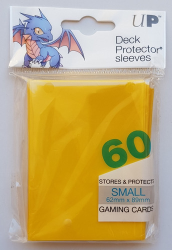 Micas Ultra Pro Small Deck Protector Yellow - Amarillo